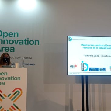 La Prof. Inés Fernández presenta en Transfiere2022-Open Innovation Area